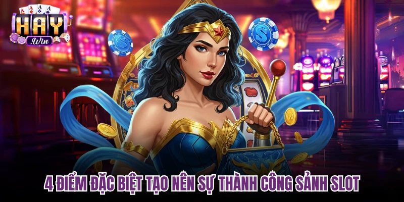 4 điểm đặc biệt tạo nên sự thành công sảnh slot
